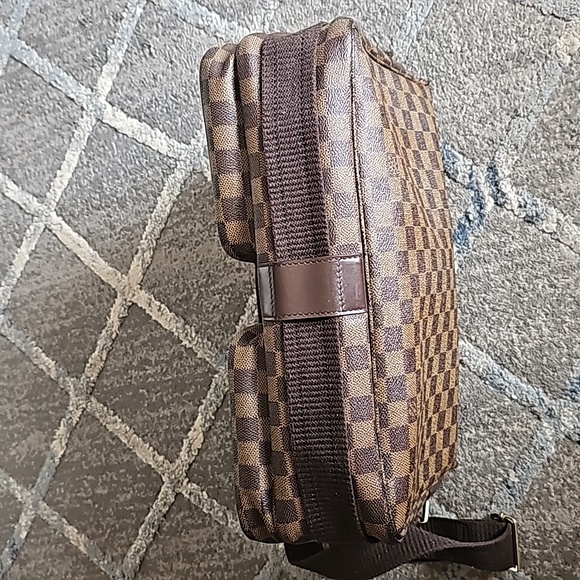 Louis Vuitton Damier Ebene Leather Broadway Messenger Laptop Bag. Men's/ Women's - Picture 10 of 17